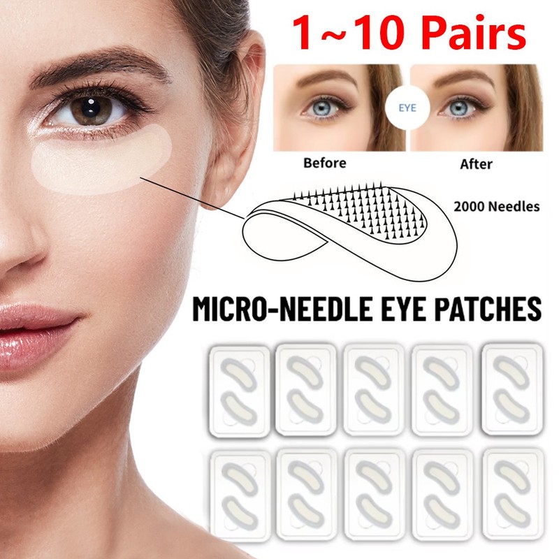 Micro Needle Eye Patch Hydrating Firming Repair Eye Bags Facial Neck Anti-Aging