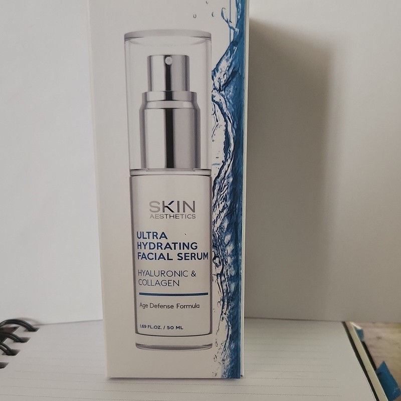 Skin Aesthetics Ultra Hydrating Facial Serum Hyaluronic Acid Collagen 1.69 fl oz gallery