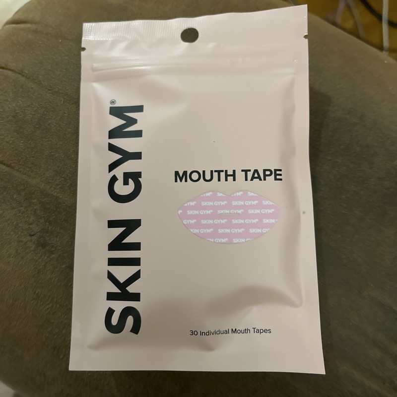 Lot of 5 - Skin Gym Mouth Tape 30 Individual Mouth Tapes, Sealed gallery