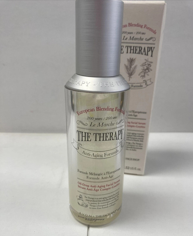 Le Marche The Therapy Anti-Aging Facial Serum ~ Full Size 1.52 fl oz, NEW IN BOX gallery