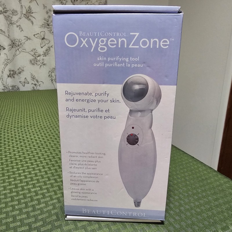 Skin Purifying Tool Beauticontrol Oxygen Zone Energizes & Purifies NEW Open Box