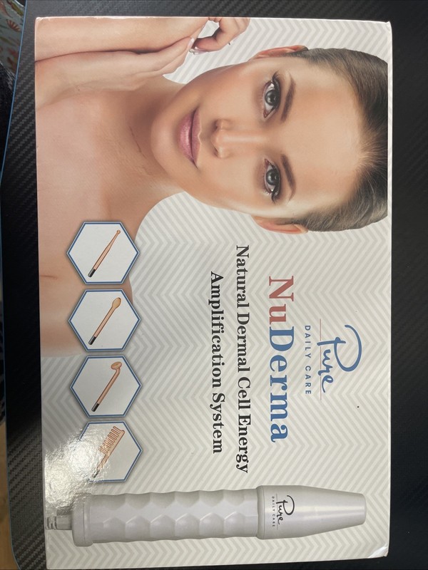 Pure Daily Care NuDerma Portable Handheld Skin Therapy Wand Machine