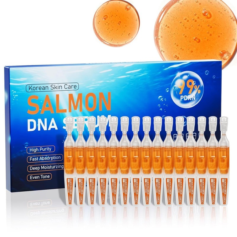 Salmon DNA Serum,99% PDRN Serum For Face Anti Aging One Day With Recombinant