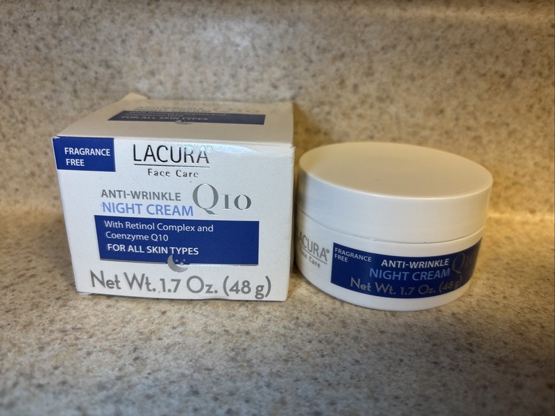 Lacura Q10 Anti-Wrinkle Night Cream 1.7oz – New