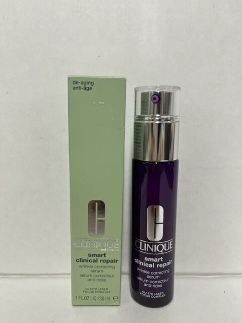 Clinique Smart Clinical Repair Wrinkle Correcting Serum, 1 fl oz- NEW IN BOX