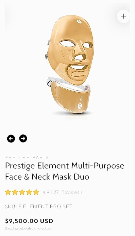 Predire Paris LED Face Mask gallery