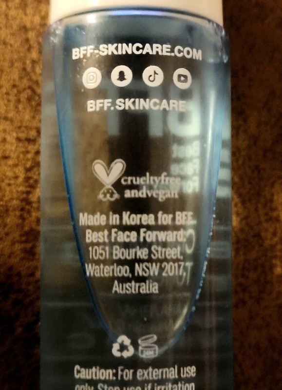 BFF Best Face Forward Clarifying Toner 20 ml AHA BHA HA Vitamin C NEW gallery