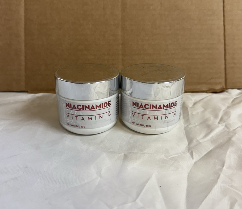 Natural Niacinamide Ultimate Strength Vitamin B Cream for Face (2 PACK) PAO 12M