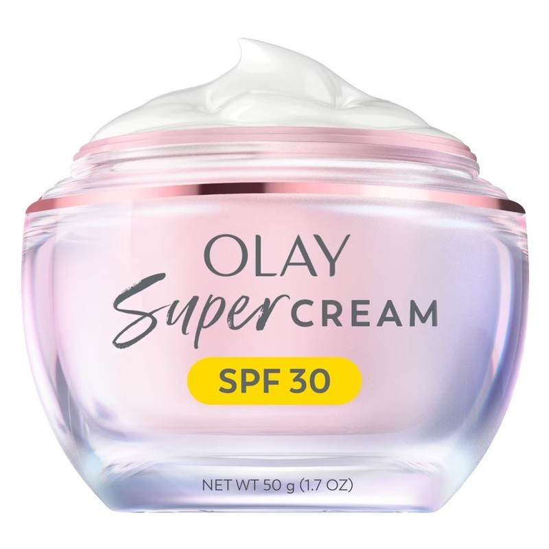 Olay Super Cream SPF 30 Face Moisturizer Niacinamide Vitamin C 1.7oz