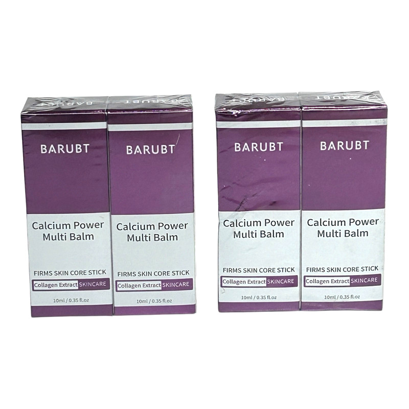 (4) Barubt Calcium Power Multi Balm Firms Skin Core Stick Exp 12/05/2028 Sealed