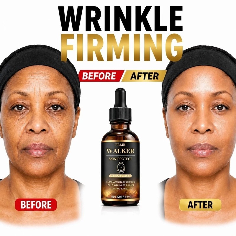 PRMR Walker Skin Protect Serum Black Women Gentle Facial Skin Care Moisturizing
