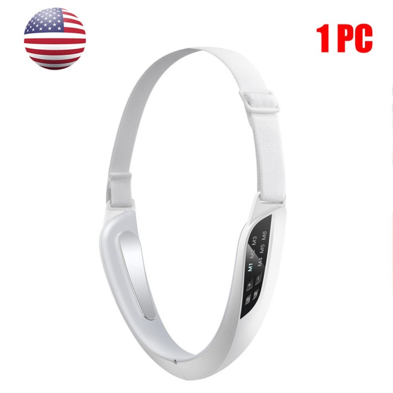 Facial Lifting Massager LED Photon Therapy Face Slimming Chin V-Line Belt Device