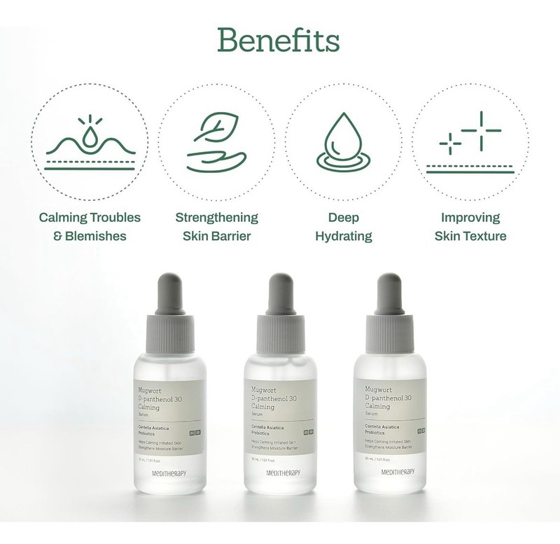 MEDITHERAPY Mugwort D-panthenol 30 Calming - High Concentration Serum 30mL gallery