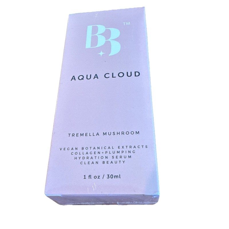 Bijou Aqua Cloud Tremella Mushroom Vegan Botanical Extracts 1 fl oz Ex 3/13/2028