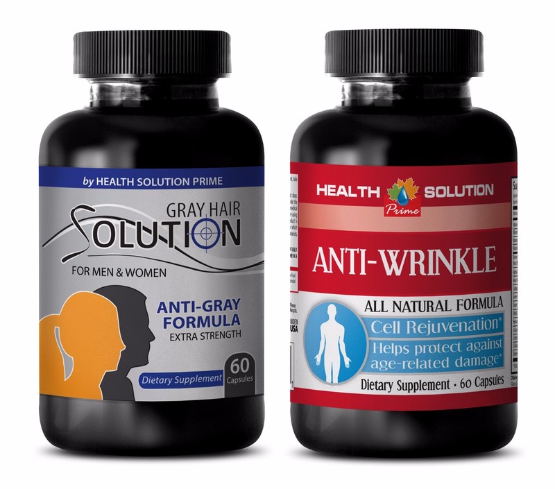 anti-aging supplement – ANTI GRAY HAIR – ANTI-WRINKLE COMBO 2B – saw palmetto su