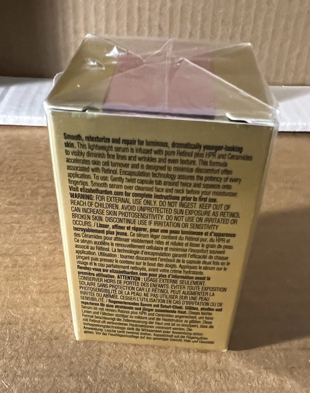 Elizabeth Arden Retinol + HPR Ceramide 30 Capsules Rapid Skin Renewing Serum NEW gallery