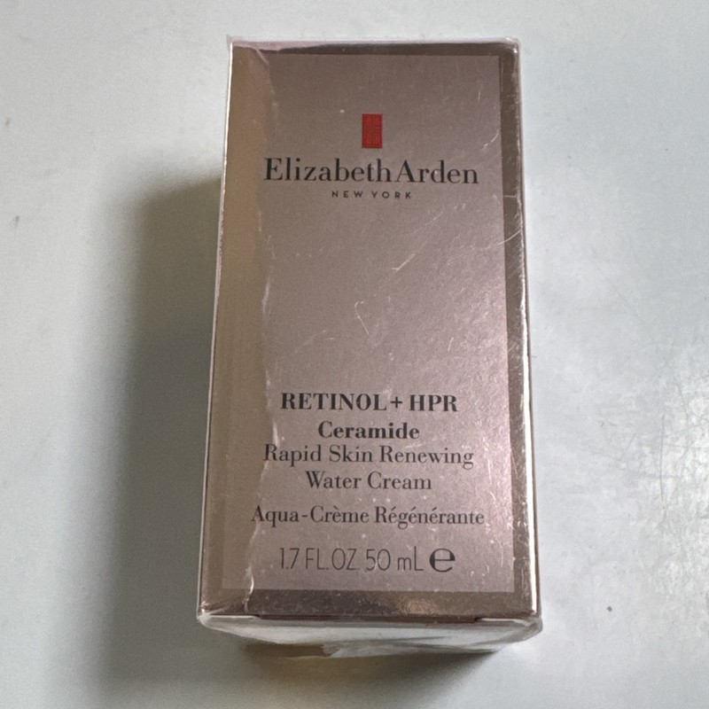 ELIZABETH ARDEN RETINOL + HPR CERAMIDE SKIN RENEWING WATER CREAM 1.7 OZ SEALED