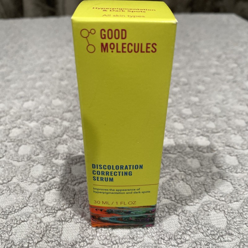 Good Molecules Discoloration Correcting Serum 1 fl. oz 30 ml Dark Spots New