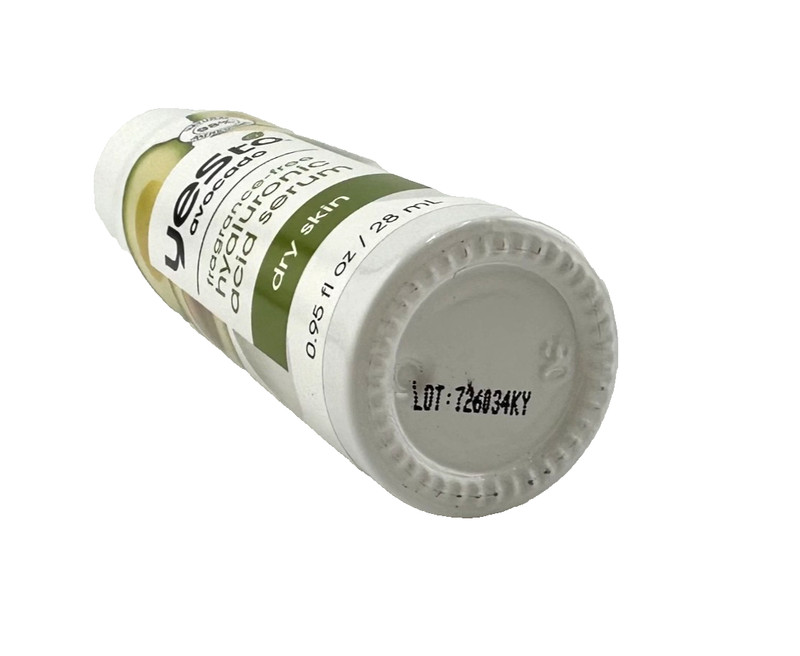 Yes To Avocado Daily Cream Cleanser, Eye Cream & Hyaluronic Acid Serum -Lot of 3 gallery