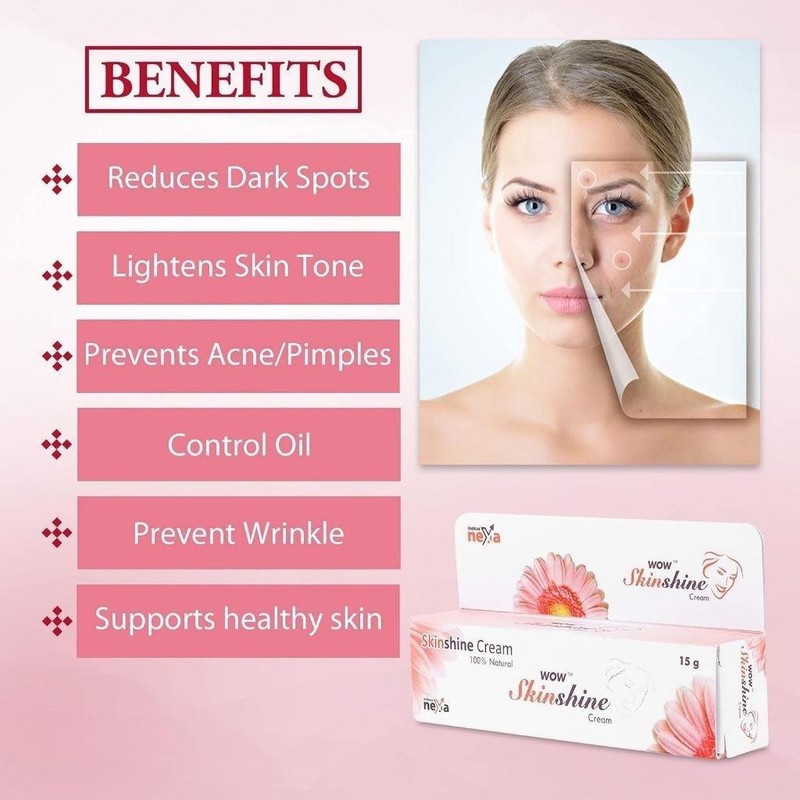 1 x Skin Shine Cream 15g Skin Renewal & Brightening Care for Redness & itching gallery