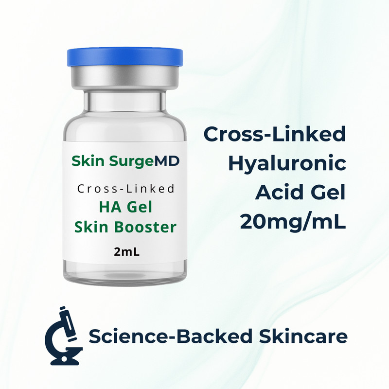 2ml Cross-Linked HA Gel Skin Booster + Free Derma Roller | Filler Effect
