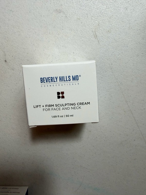 Beverly Hills MD Lift + Firm Sculpting Cream For Face & Neck 1.69 oz / 50ml NIB