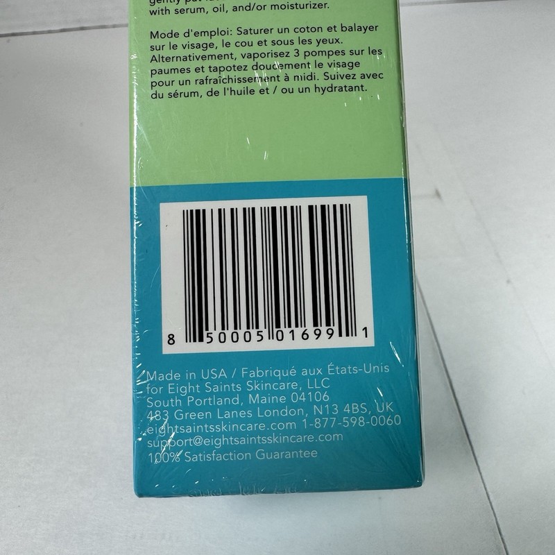 Eight Saints Coast is Clear Seaweed Facial Toner 6oz gallery