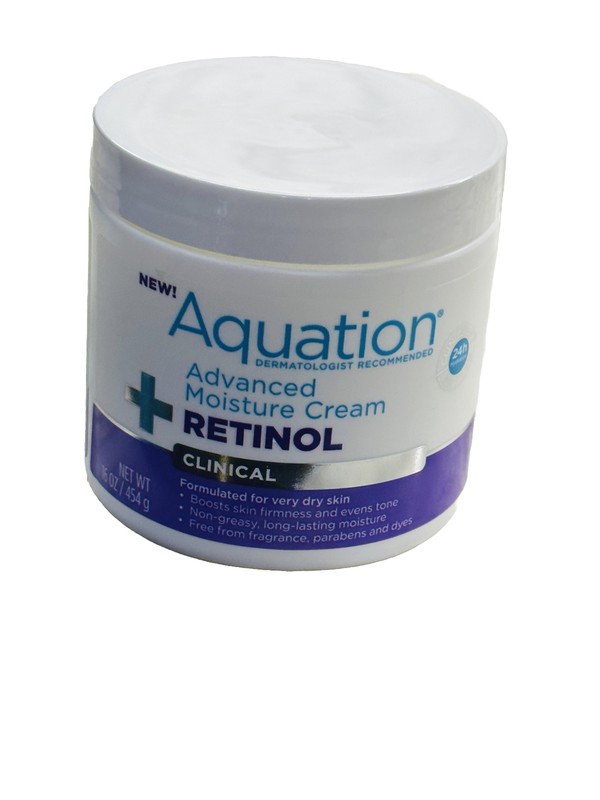 Aquation Advanced Moisture Clinical Cream W/Retinol For Very Dry Skin 16oz/454g