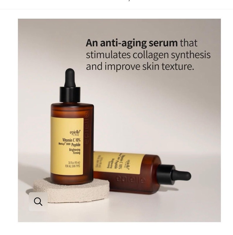 Epielle Complex Niacinamide 10 + Peptides Serum 3 fl.oz, Glowing and Firming …