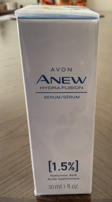 AVON Anew Hydra Fusion Face Serum 1.5% Hyaluronic Acid Skin Care Anti Aging New!