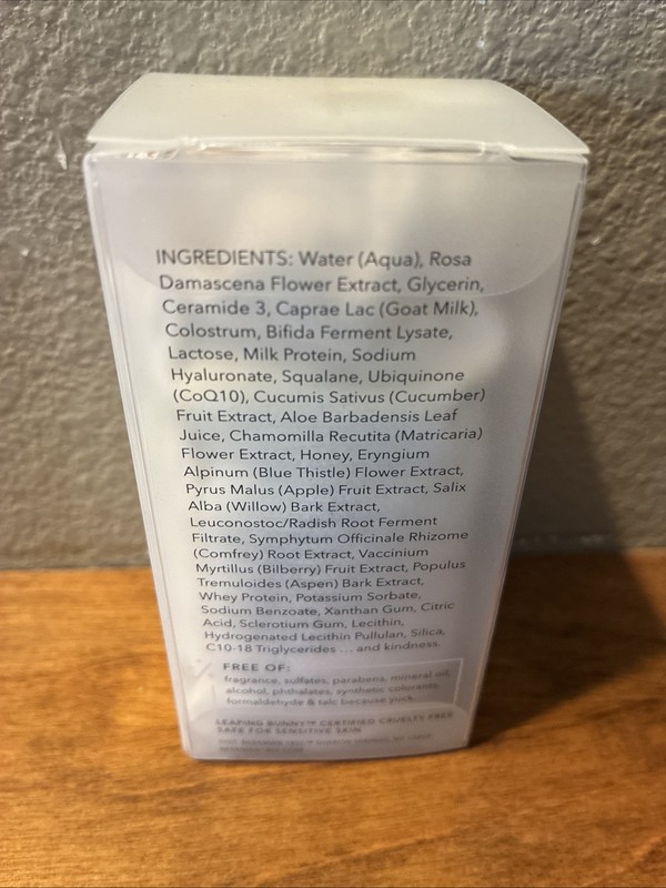 Beekman 1802 MILK DROPS probiotic creamier serum 28 ml New In Box gallery