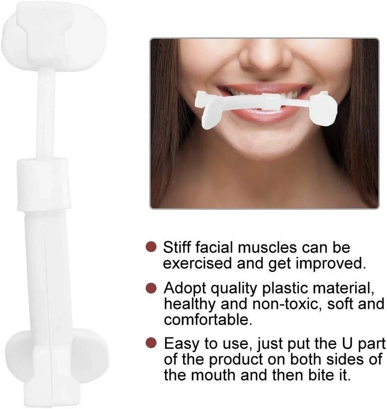 Mouth Widening Tool,Smile Facial Muscle Exerciser, Face- Lip Shape Beauty Tools. gallery