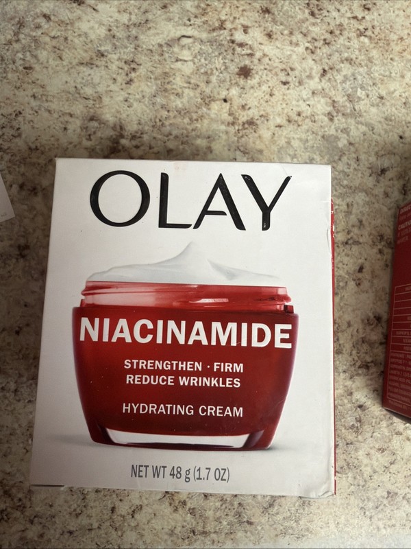 Olay Niacinamide Hydrating Cream Firm NIB SMALL BUSINESS CAT LADY🐈‍⬛👑🐈💍