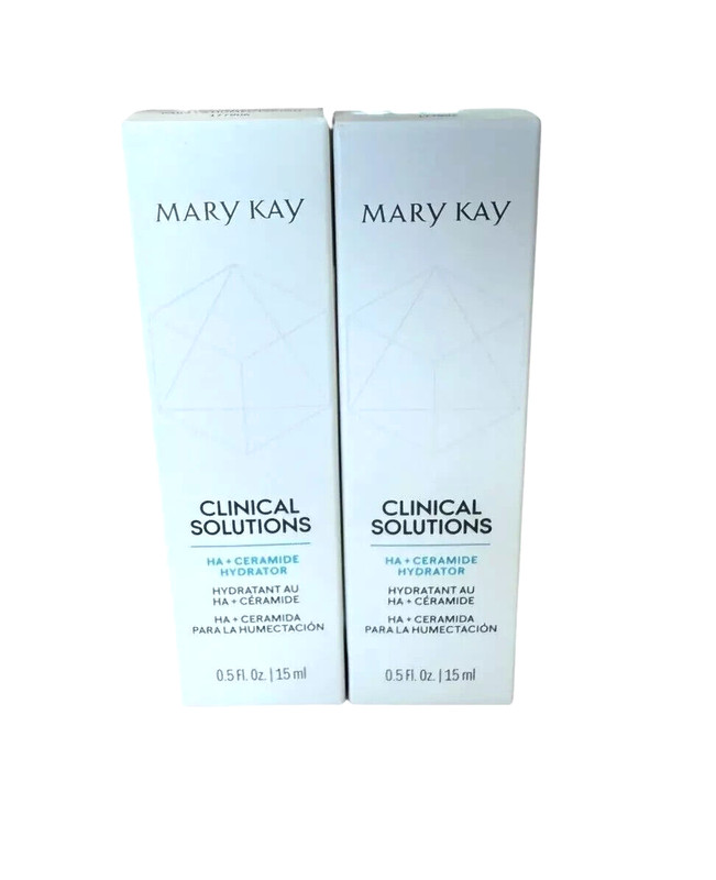 MARY KAY CLINICAL SOLUTIONS HA + CERAMIDE HYDRATOR Full Size [2 PACK]