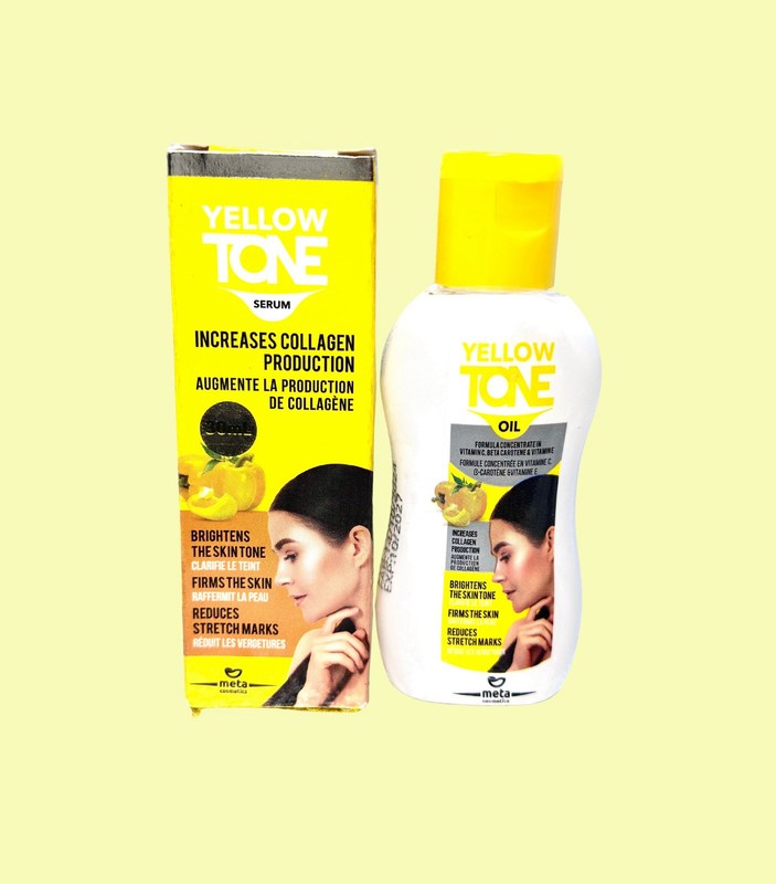 Yellow Tone Beauty Oil 30 ml + Serum 30mL.