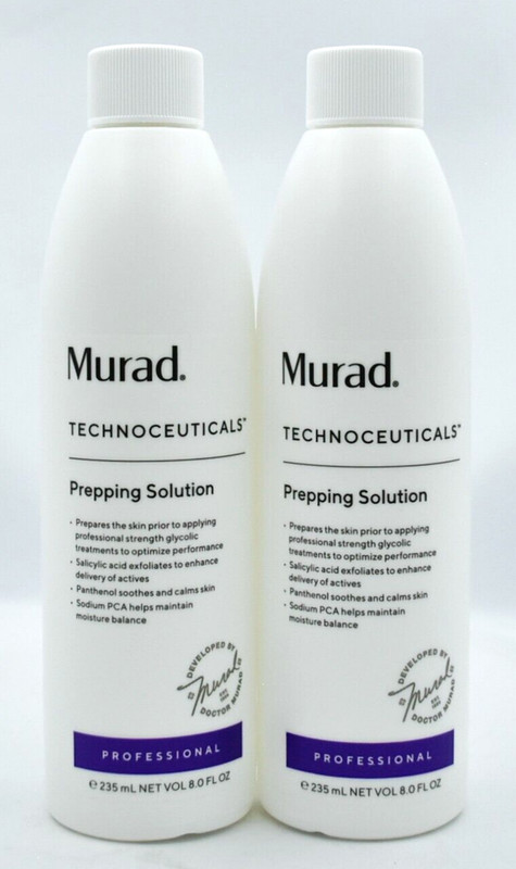 Murad Technoceuticals Prepping Solution Professional Size 8 fl oz/235ml [2 Pack]