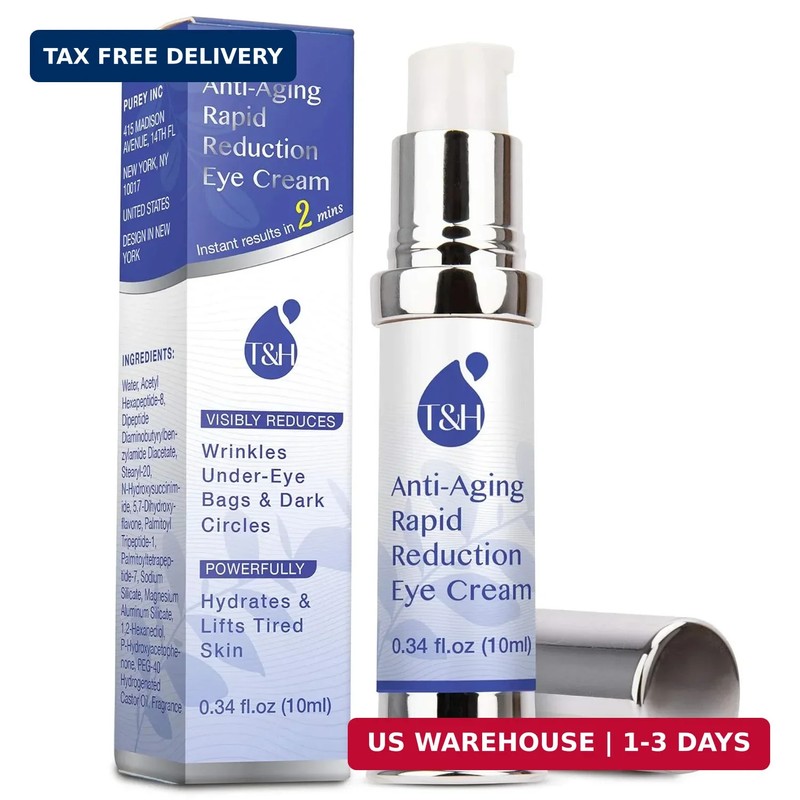 TEREZ & HONOR Anti-Aging Rapid Reduction Under-Eye Cream, Visibly and Instantly