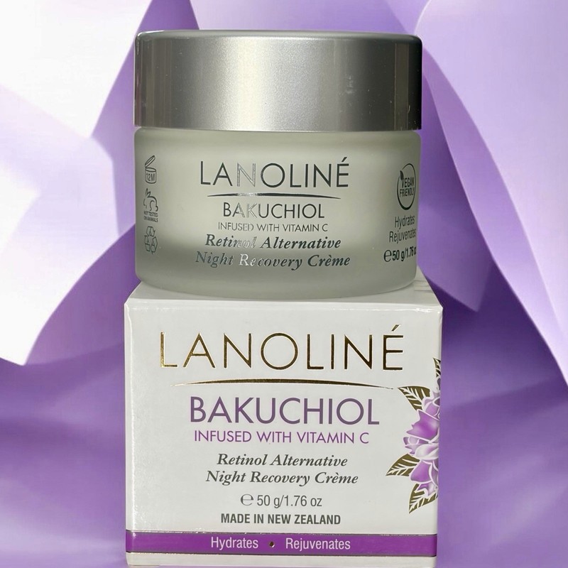 Lanoline Bakuchiol Infused with Vitamin C Night Recovery Cream