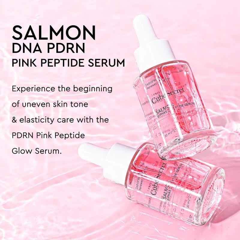 CubeSecret Salmon PDRN Serum 30ml - Anti-Aging Hyaluronic Acid Peptide K-Beauty gallery