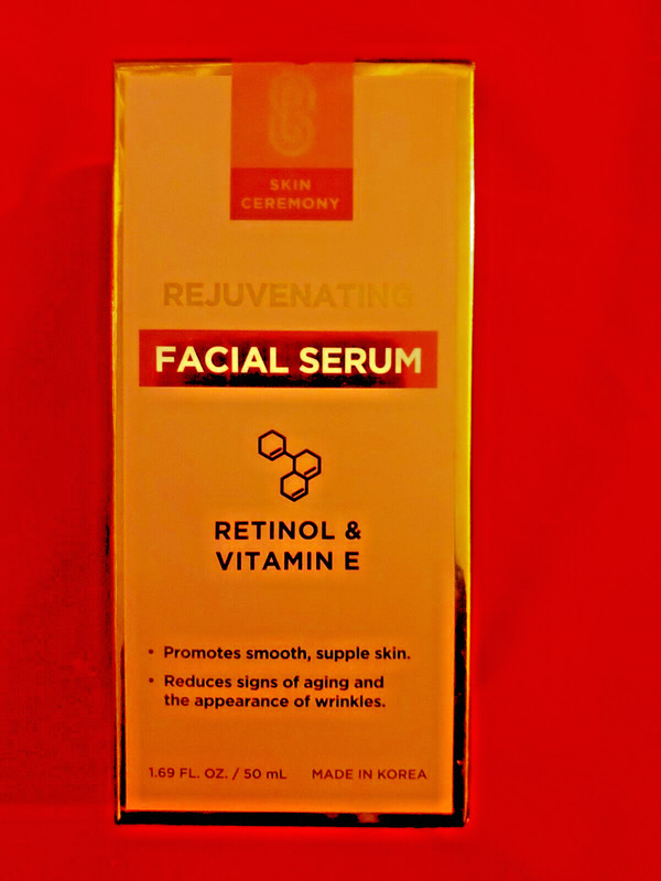 SKIN CEREMONY RETINOL & VITAMIN E REJUVENATING FACIAL SERUM
