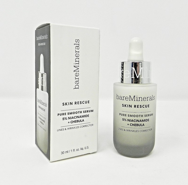 bareMinerals Skin Rescue Pure Smooth Serum Lines & Wrinkle Corrector 1 fl oz New