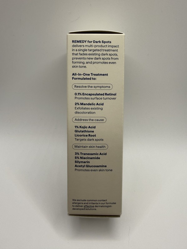 Remedy Dark Spot Correcting Advanced Serum Retinol Tranexamic Niacinamide 1fl oz gallery