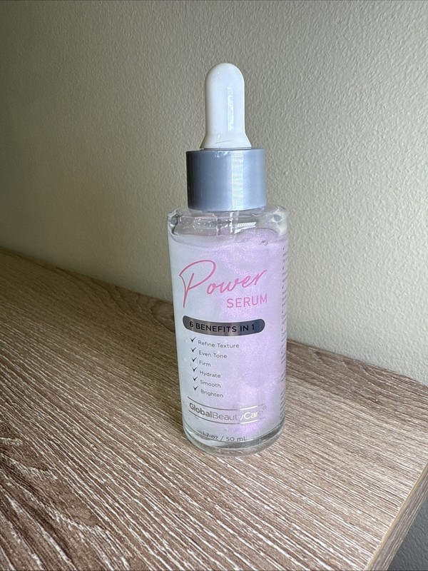 Global Beauty Care Power Serum 6 BENEFITS IN 1 New 1.7 OZ / 50 mL