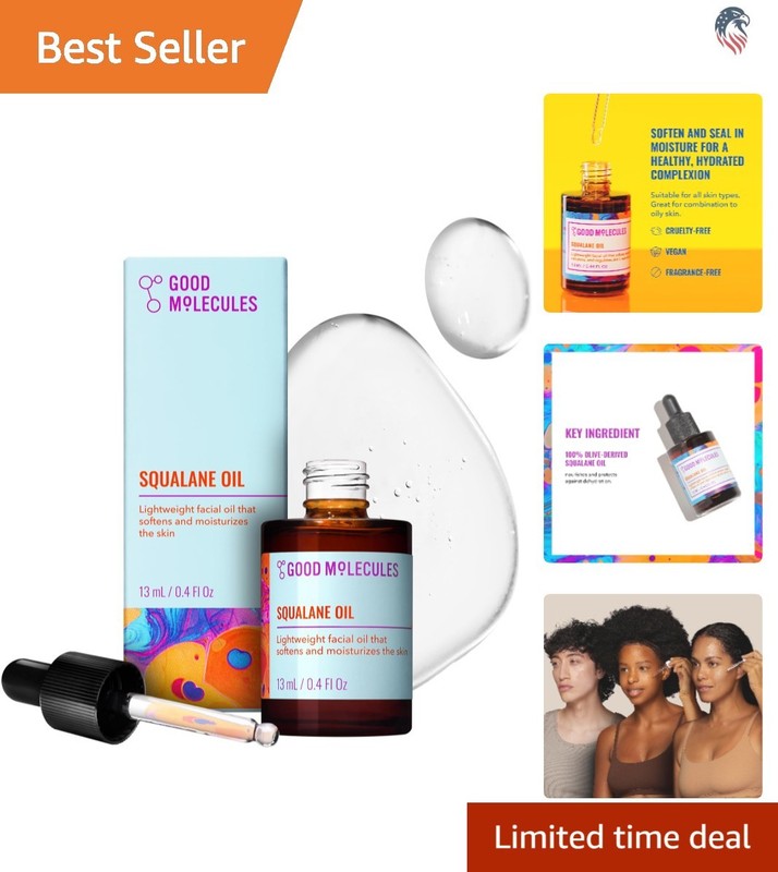 Rich Antioxidant Squalane Oil – Lightweight Moisturizer for Radiant Skin & Hair