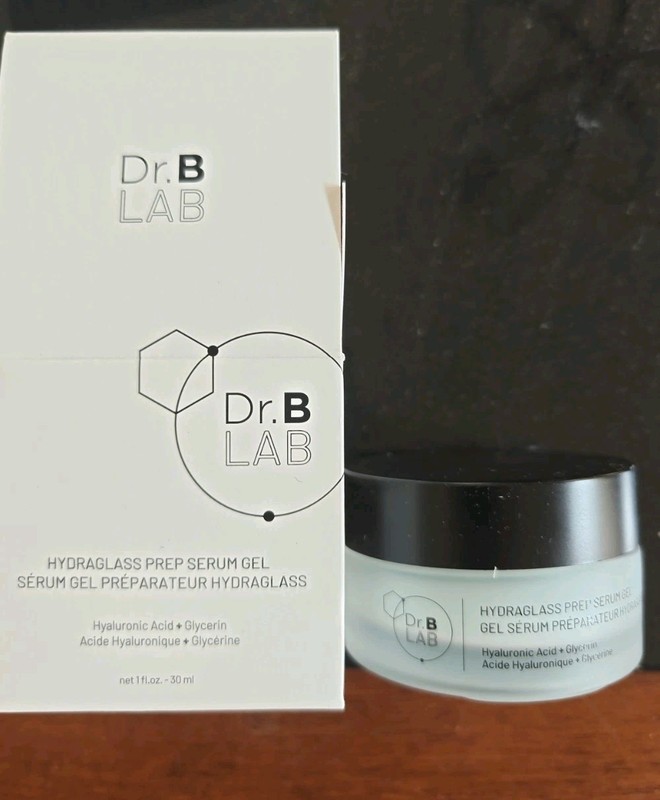 Dr. B Lab Hydraglass Prep Serum Gel Full Size 1 oz 30 ml NEW DR BRANDT In Box