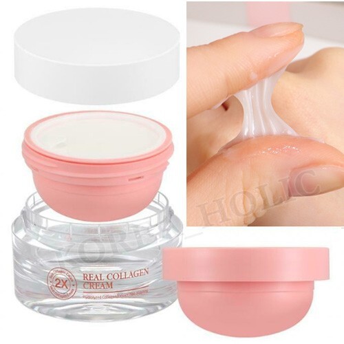 RIRE 2X Real Collagen Cream 50ml + 50ml Moisturizing Cream Nourishing Cream NEW gallery