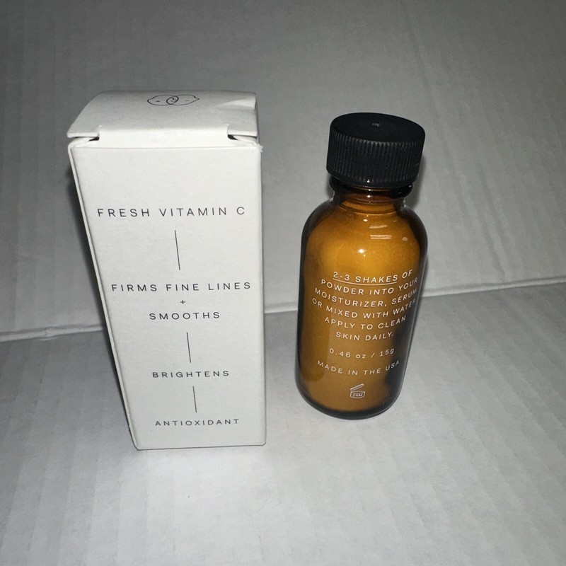 THE NUE CO Topical-C Vitamin C Supplement Powder .49oz Full Size NIB gallery