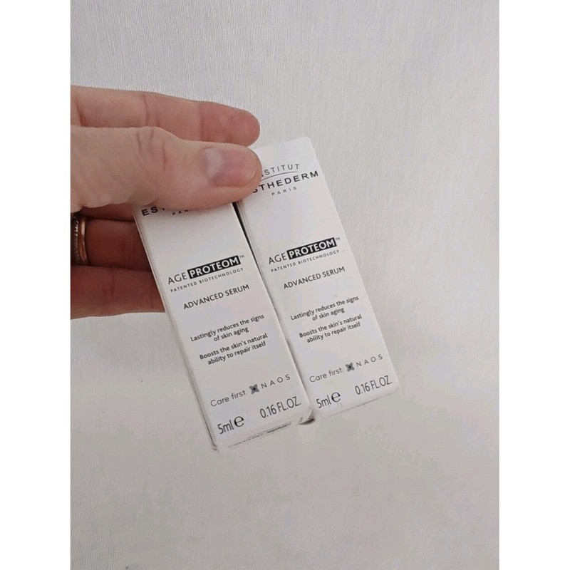 Institut Esthederm Age Proteom Advanced Serum 5ml 0.16 fl oz X 2 new
