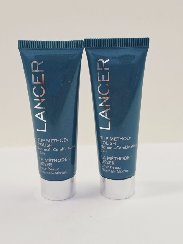 Lancer The Method Polish Normal Combination Skin Daily Exfoliating 0.5oz QTY:2