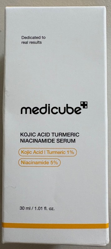 Medicube Kojic Acid Turmeric Niacinamide Serum | 30ml – New in Box